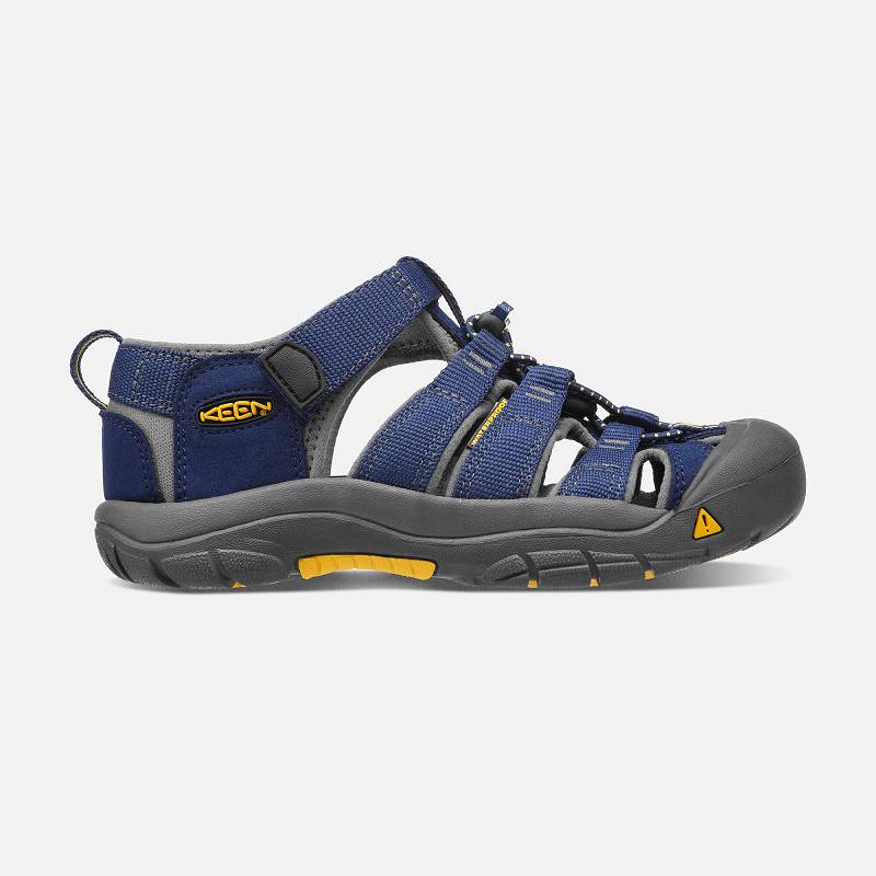 Keen Newport H2 Trekkingsandalen Kinder DE-20647 Blue Depths/Gargoyle - Keen Kinderschuhe Blau